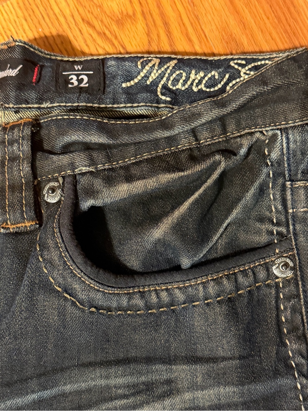 Marc Ecko Men’s Slim Jeans - Dark Indigo